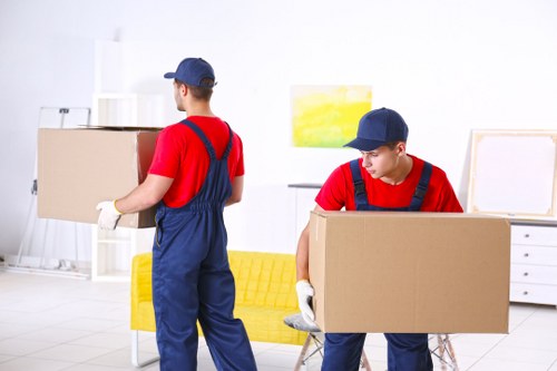 Office removal team planning a move in Hammersmith