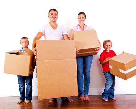 Stair access and flat move logistics in a Hammersmith property