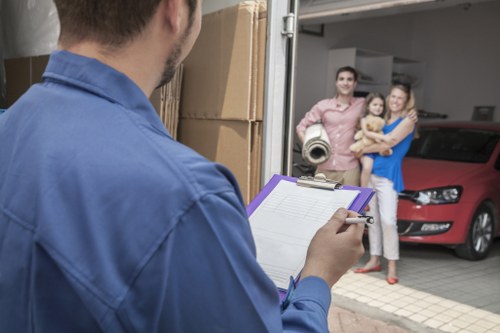 Man and van helping with office removals in Hammersmith
