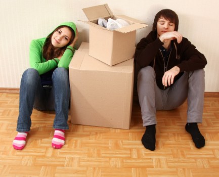 Moving furniture into a new Hammersmith property