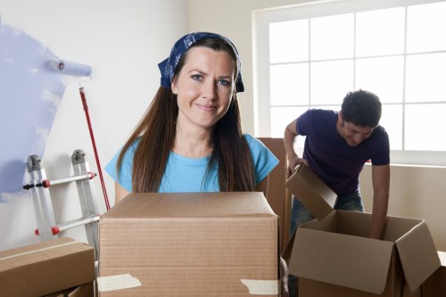 Professional movers planning a local removal in Hammersmith