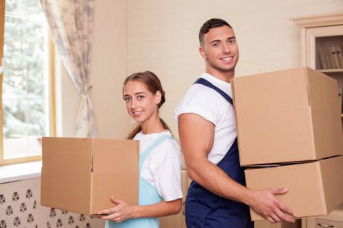 Organised relocation scene for Hammersmith removals