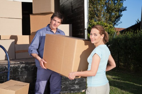 Furniture loading for a Hammersmith flat or office move