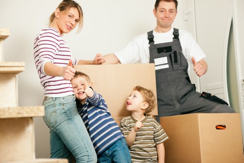 Removal truck hire for flat and business moves in Hammersmith